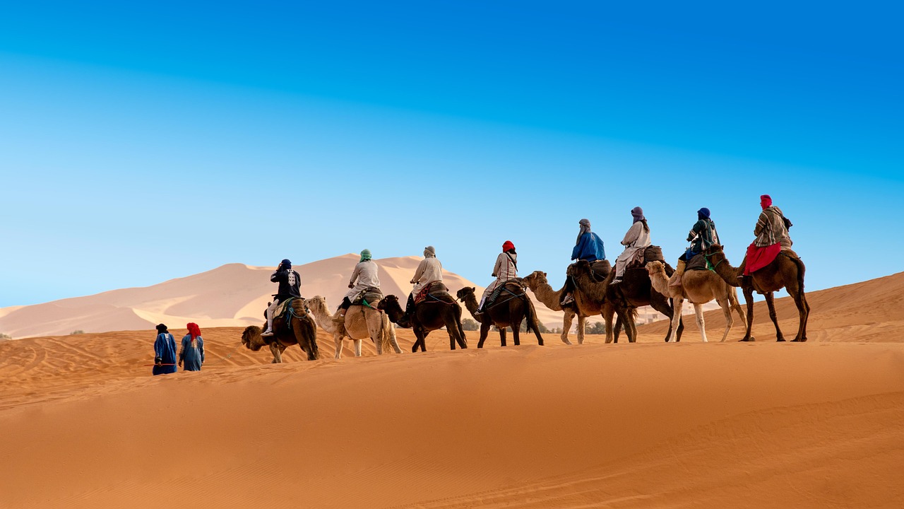 noche en el desierto de Merzouga